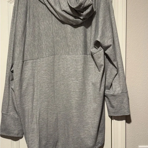 LuLaRoe Heather Gray Pullover Hoodie - Picture 4 of 4